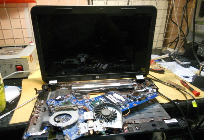 ремонт динамиков ноутбука